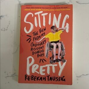 Sitting Pretty Book by Rebekah Taussig - Orange Cover